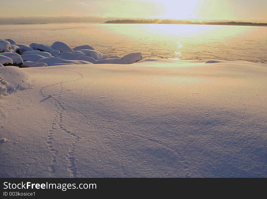 Solar snow