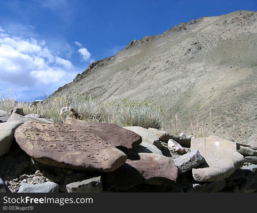 Preyer Stones In Ladakh