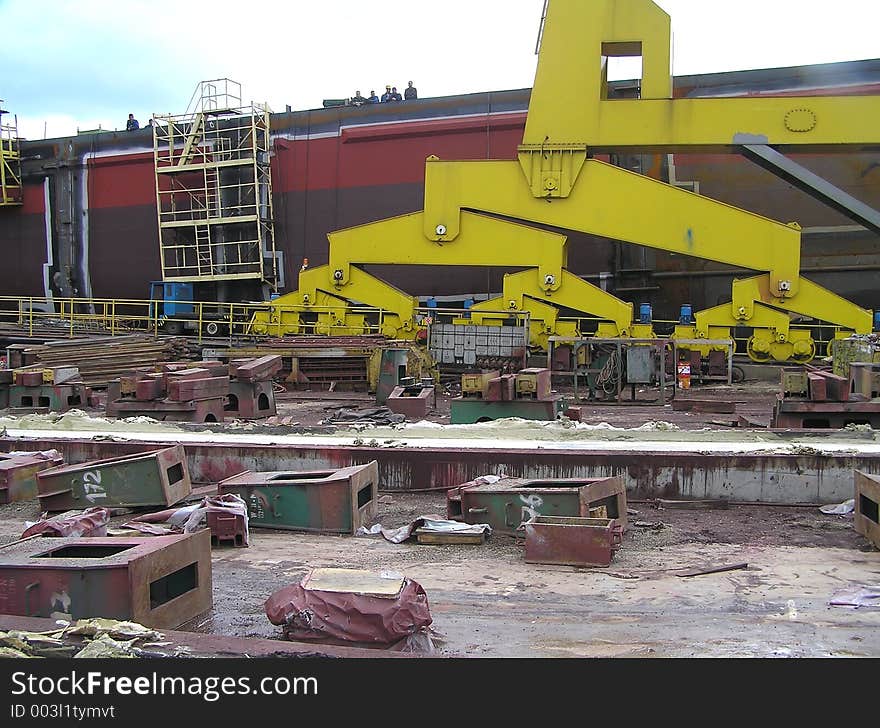 Shipbuilding industry. Shipbuilding industry