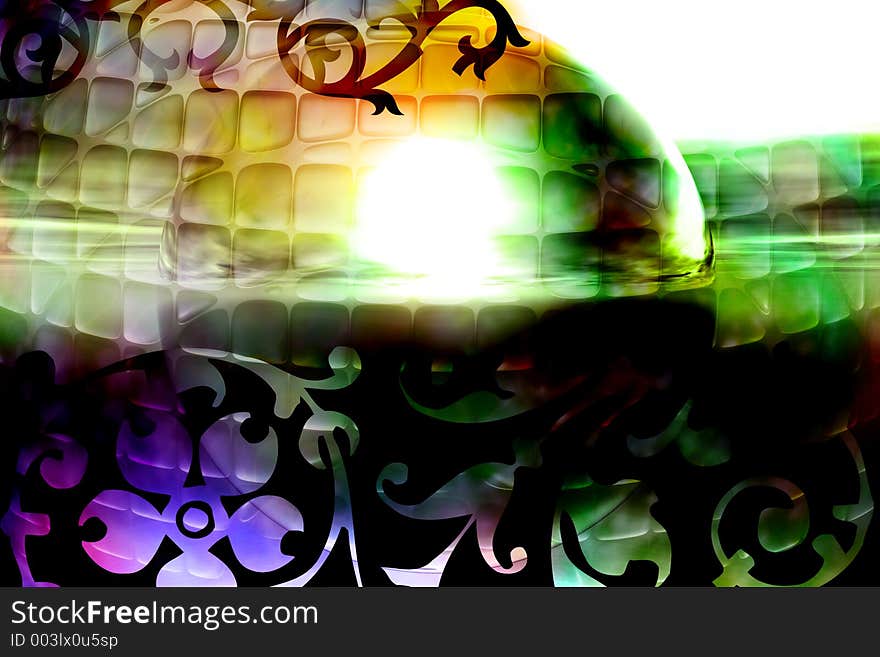 Abstract background Layered illustration. Abstract background Layered illustration