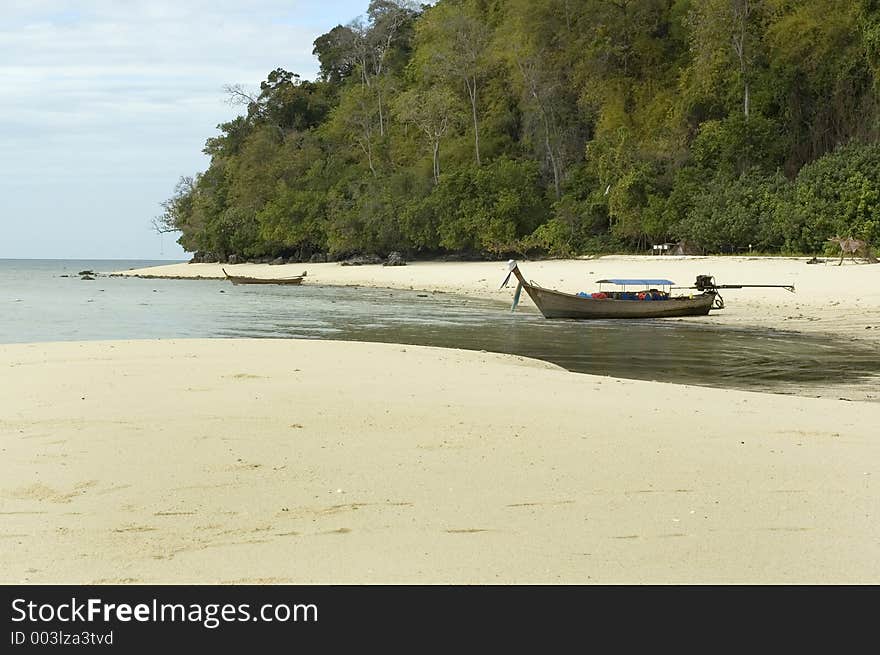 Fishing boat on the beach. Fishing boat on the beach