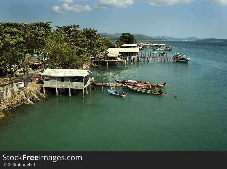 Thailand village. Thailand village