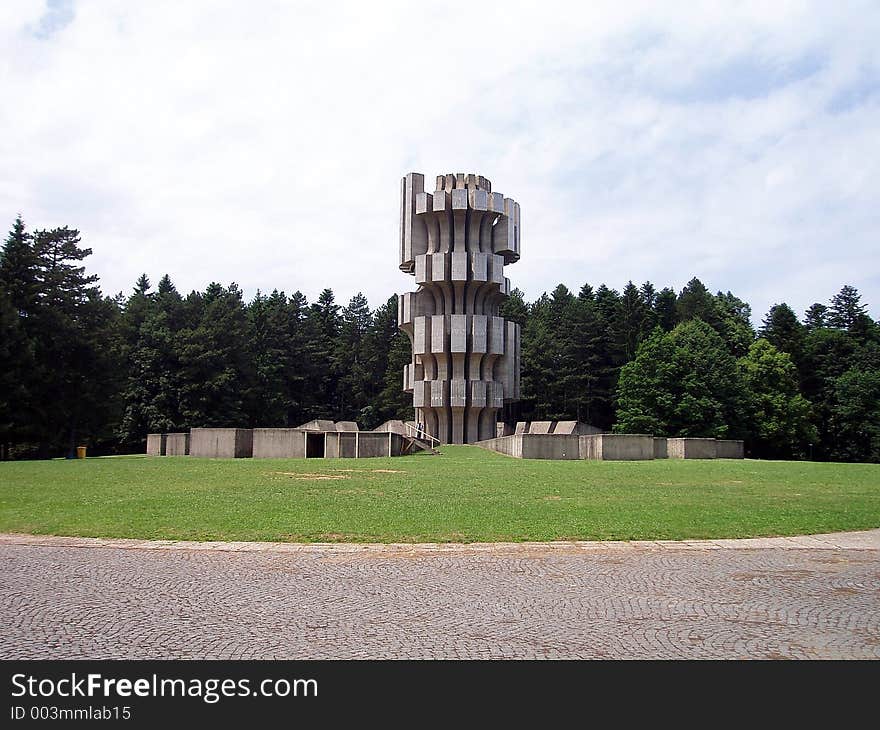 Monument Kozara WW2. Monument Kozara WW2