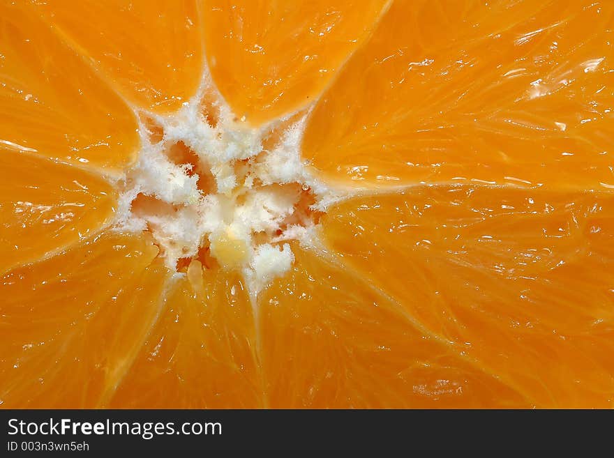 Delicious orange. Delicious orange