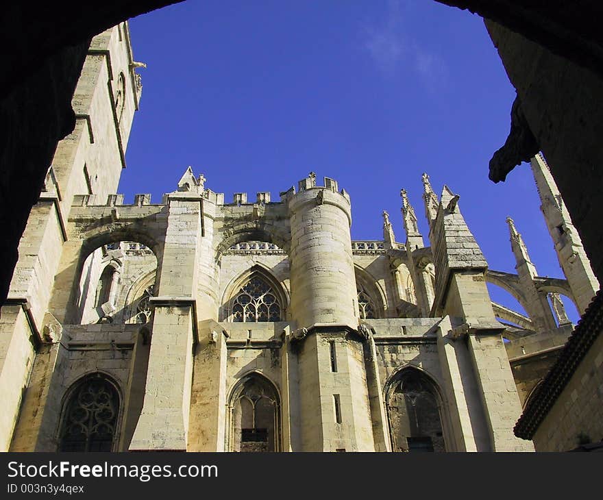 Castle in Narbonne, France. Castle in Narbonne, France