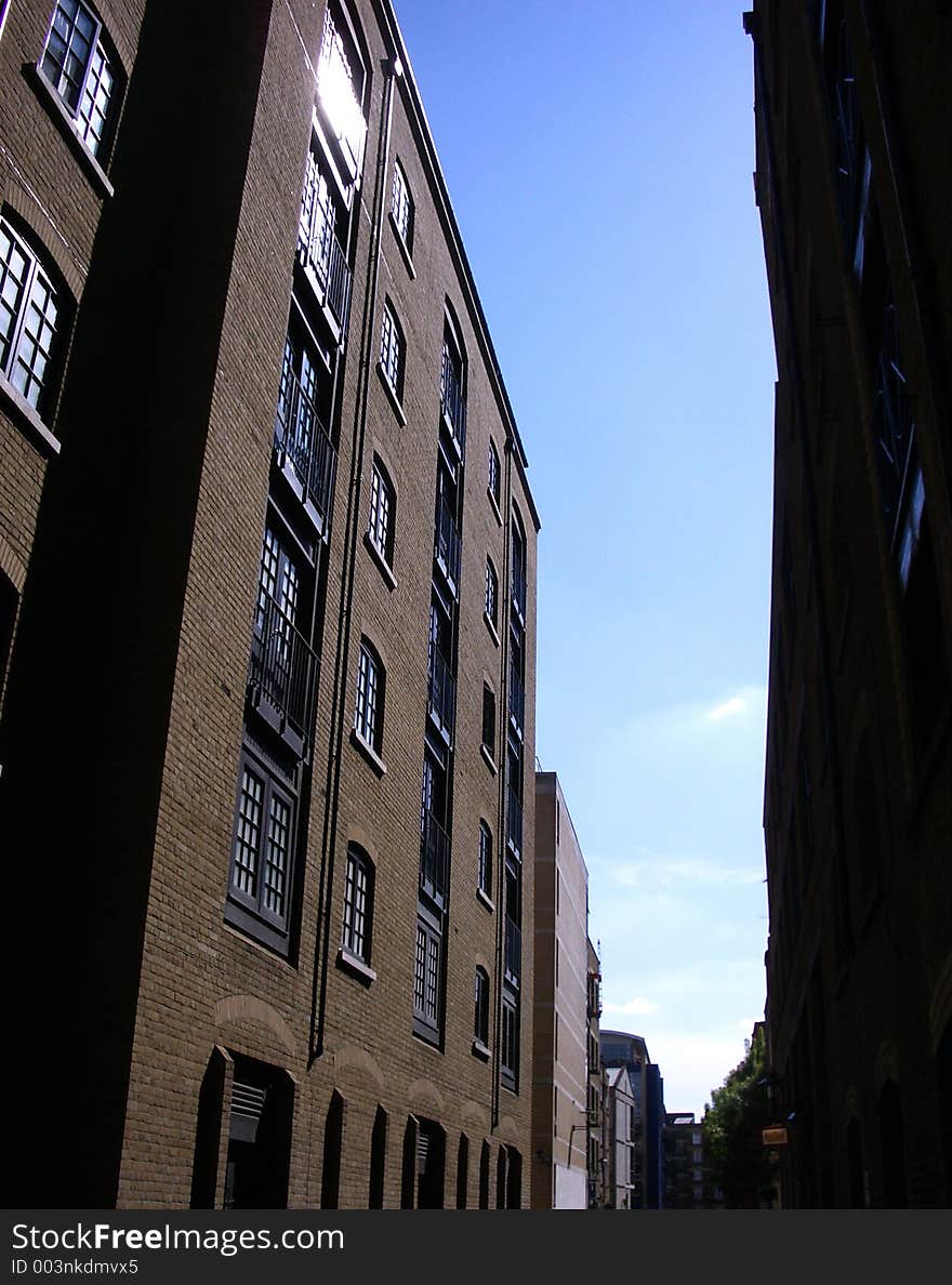 This is one of many residential buildings in London. This is one of many residential buildings in London.