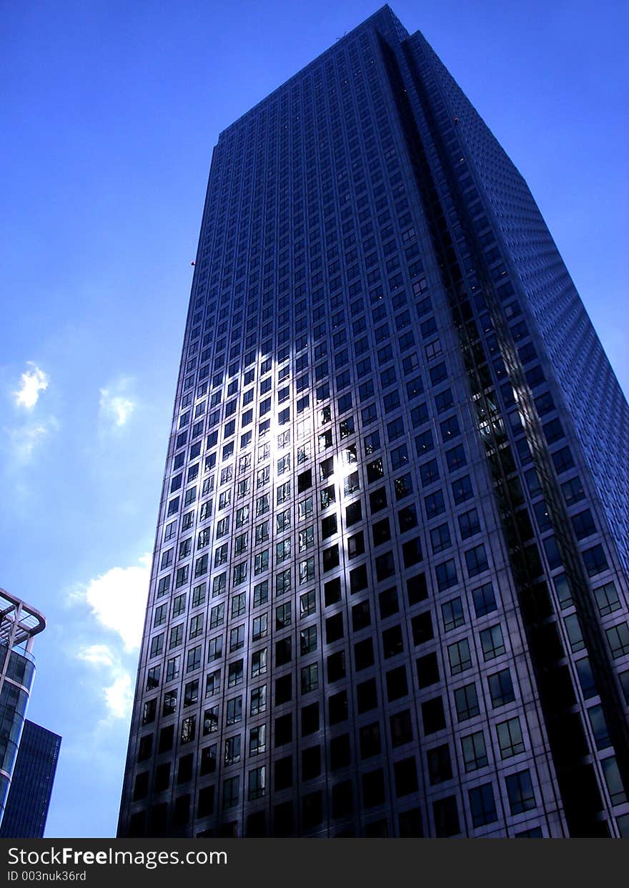 This is a ultra modern office building, Carney Wharf in London Docklands. This is a ultra modern office building, Carney Wharf in London Docklands.