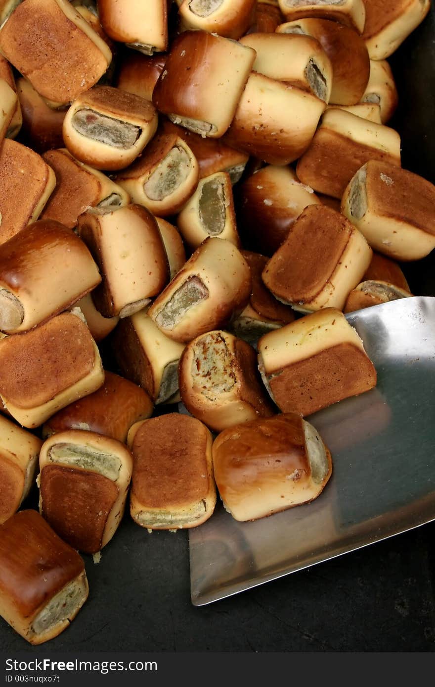 Mini bread rolls