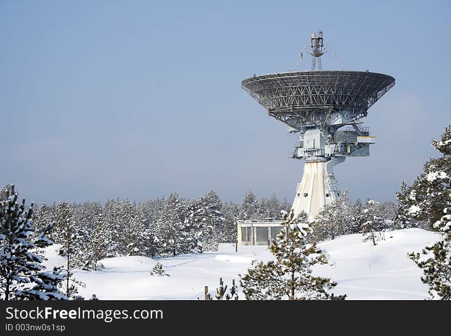 Radiolocation antenna. Radiolocation antenna