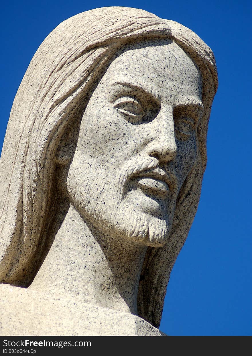 A Statue of Jesus Christ. A Statue of Jesus Christ