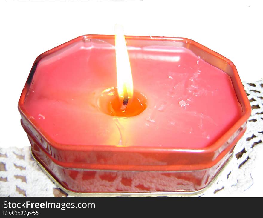 candle red