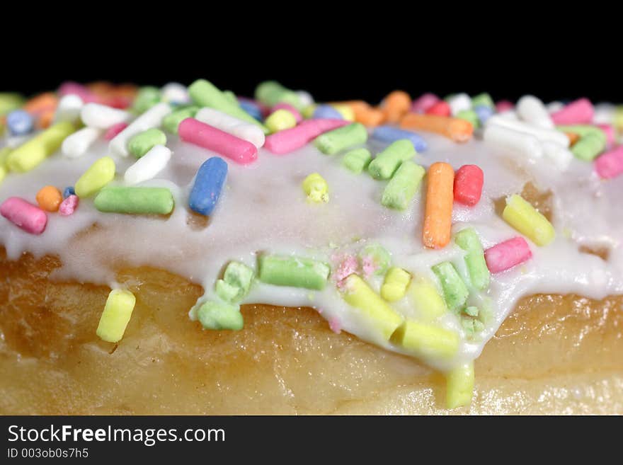 Sprinkle doughnut