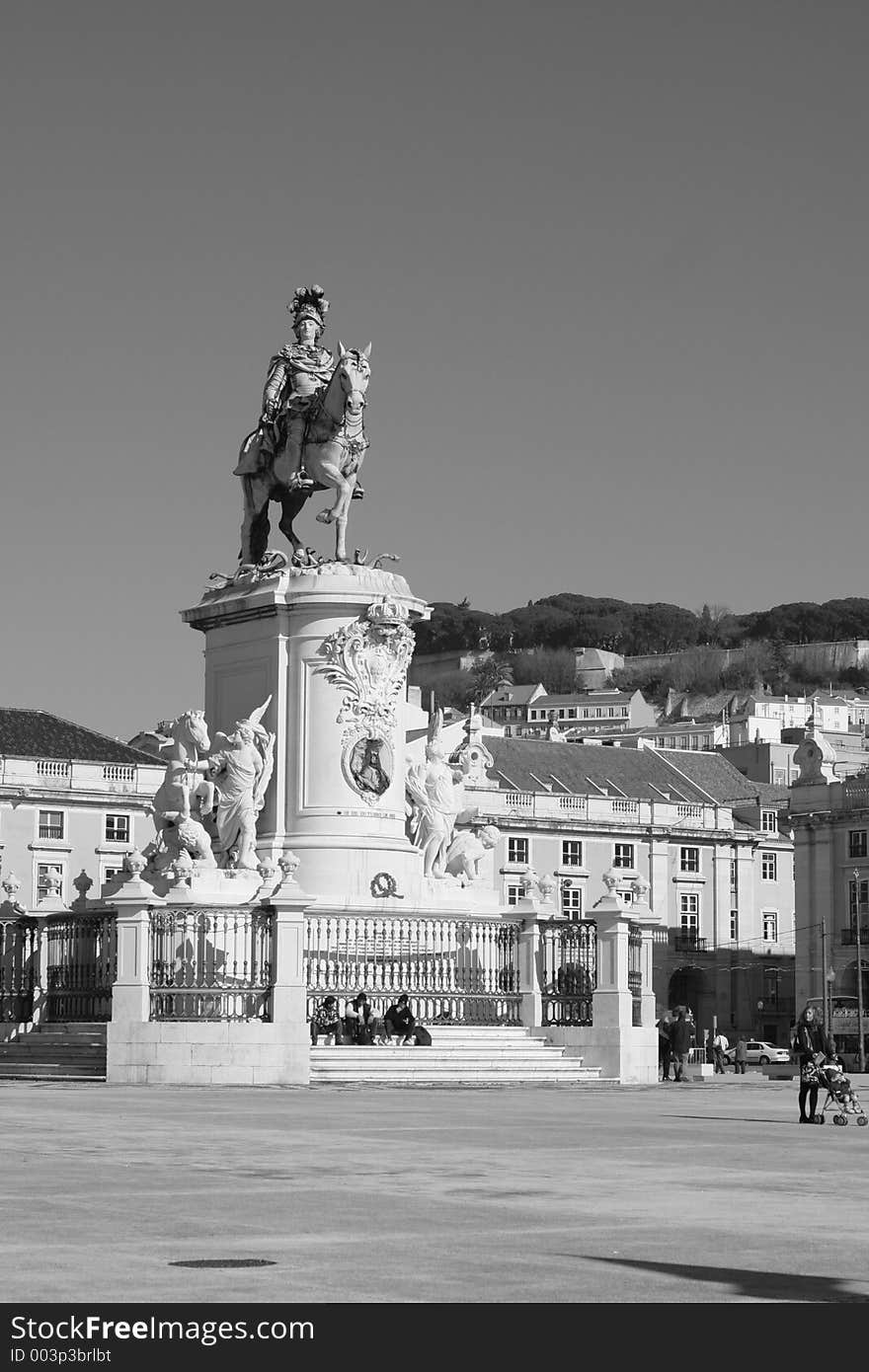 Monument on a square