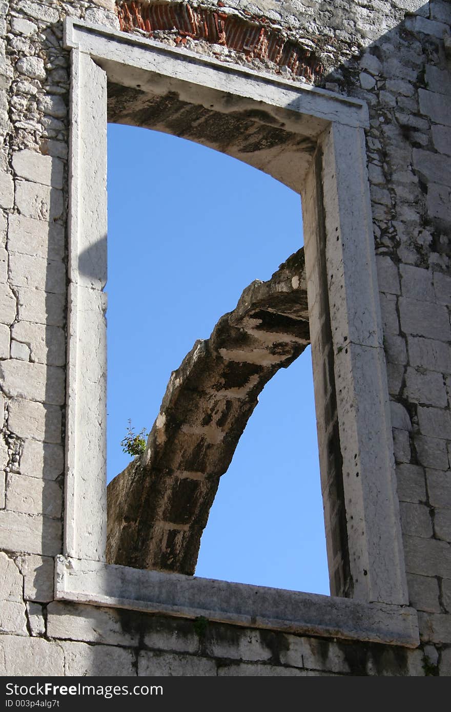 Window in old church