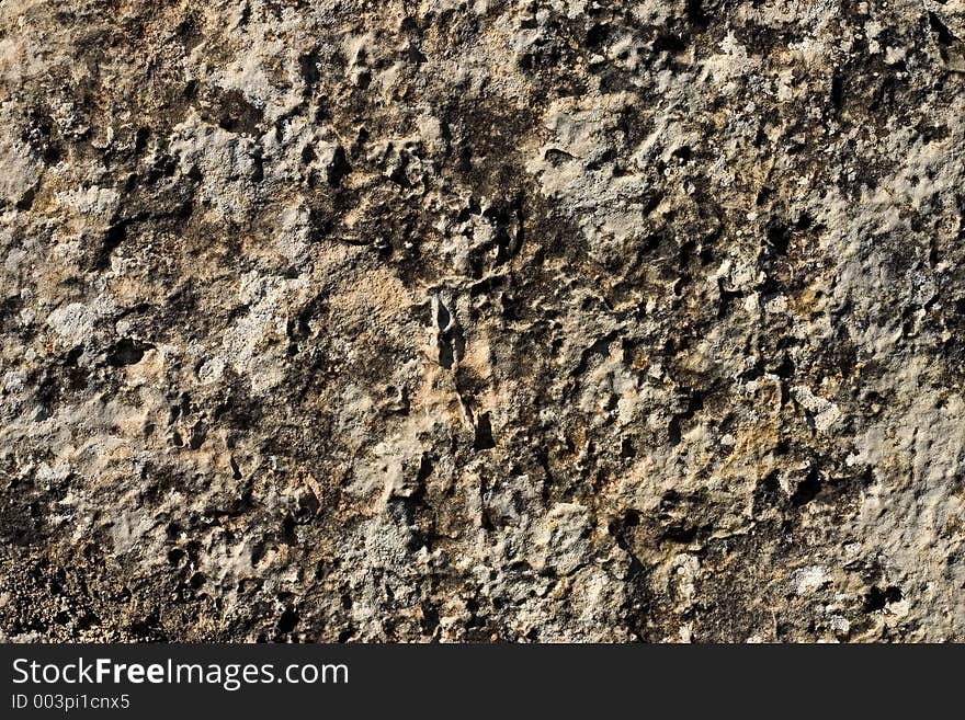 Stone texture close-up