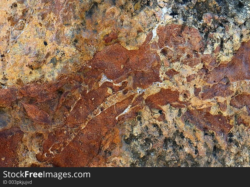 Stone texture close-up