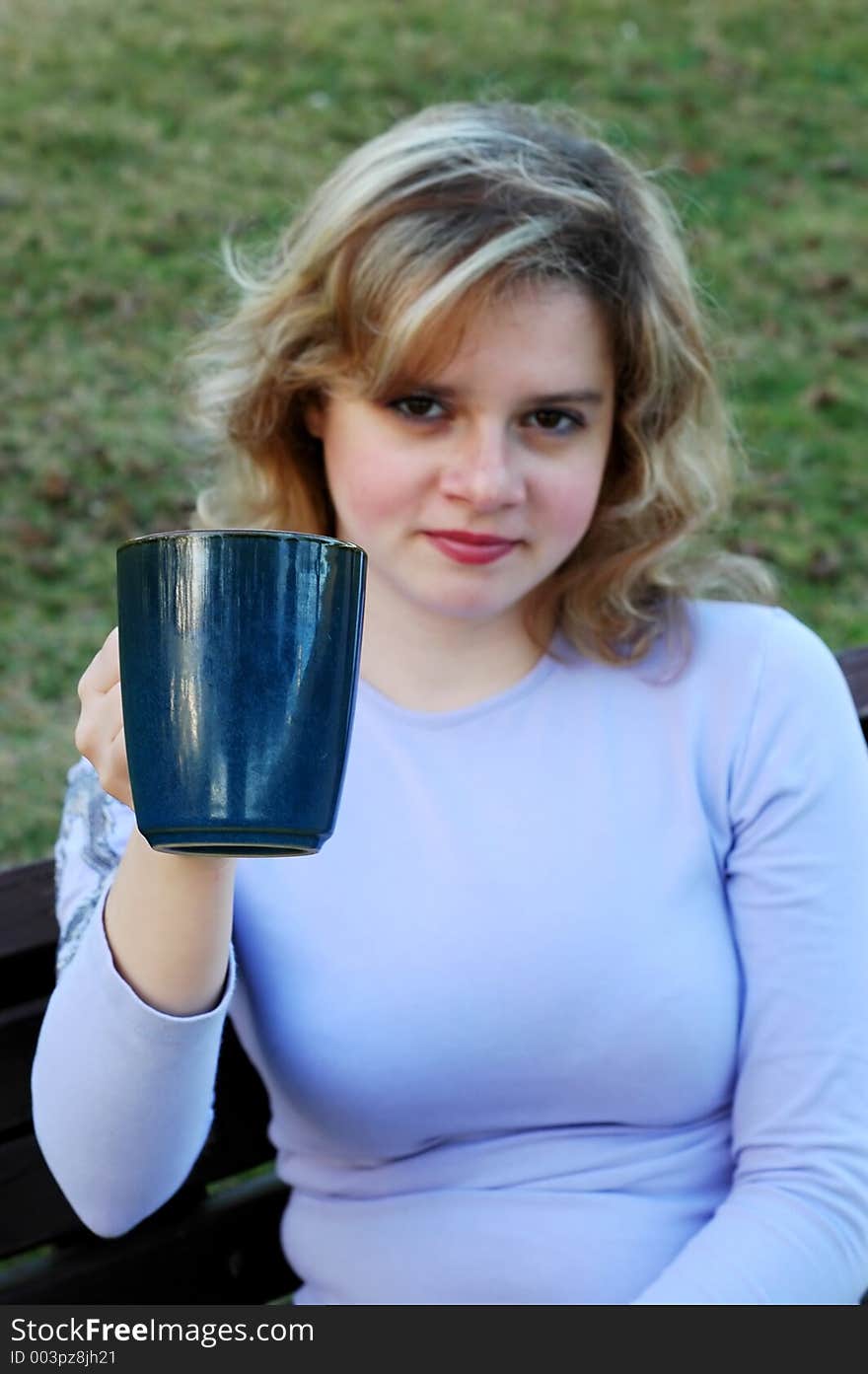 Girl With Mug