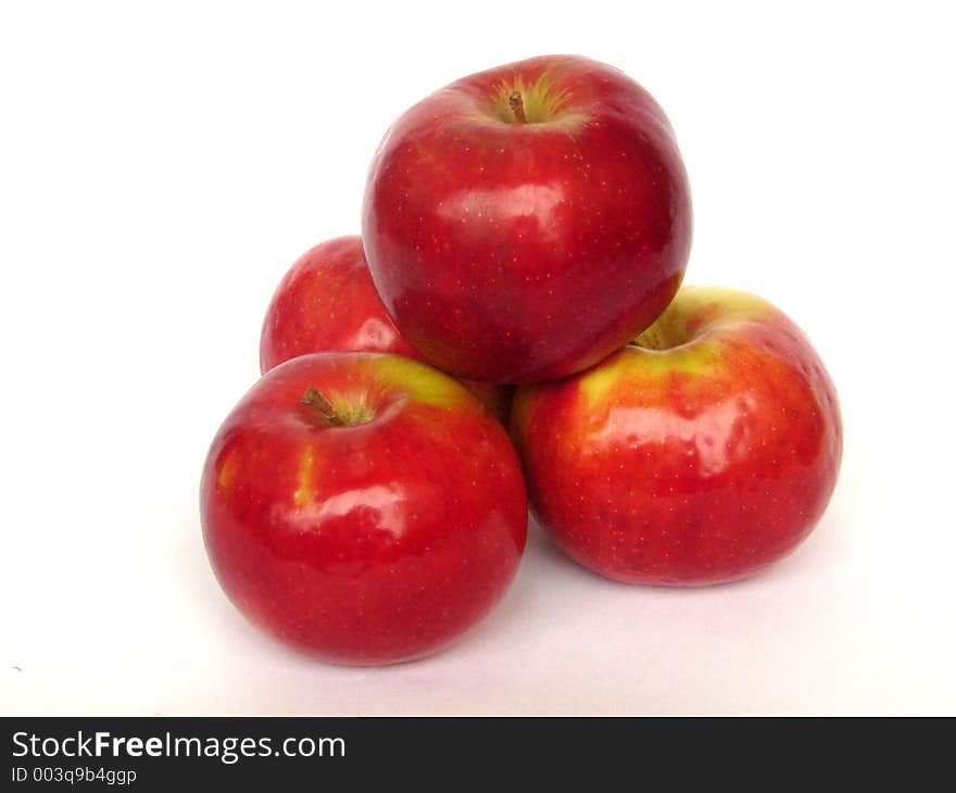 Red apples. Red apples