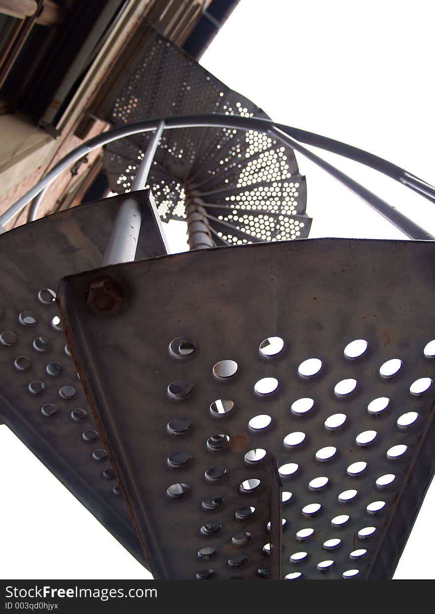 Spiral staircase at heidelberg