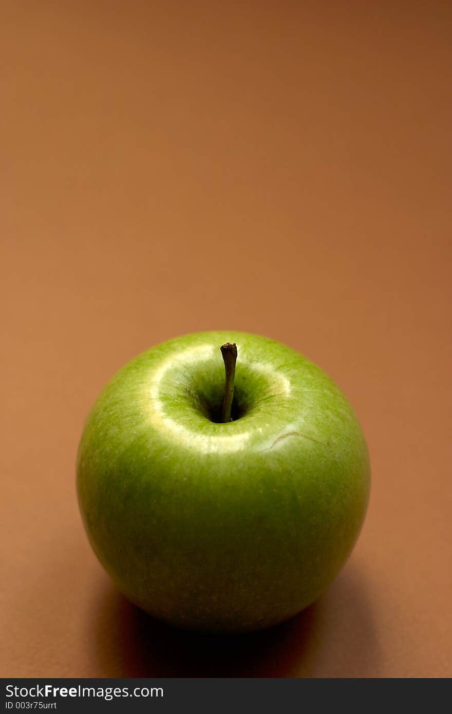 Green Apple - copyspace