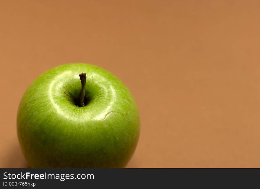 Green Granny Smith Apple. Green Granny Smith Apple