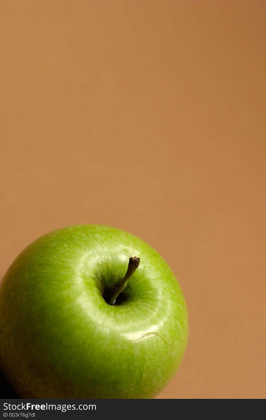 Green Apple - copyspace