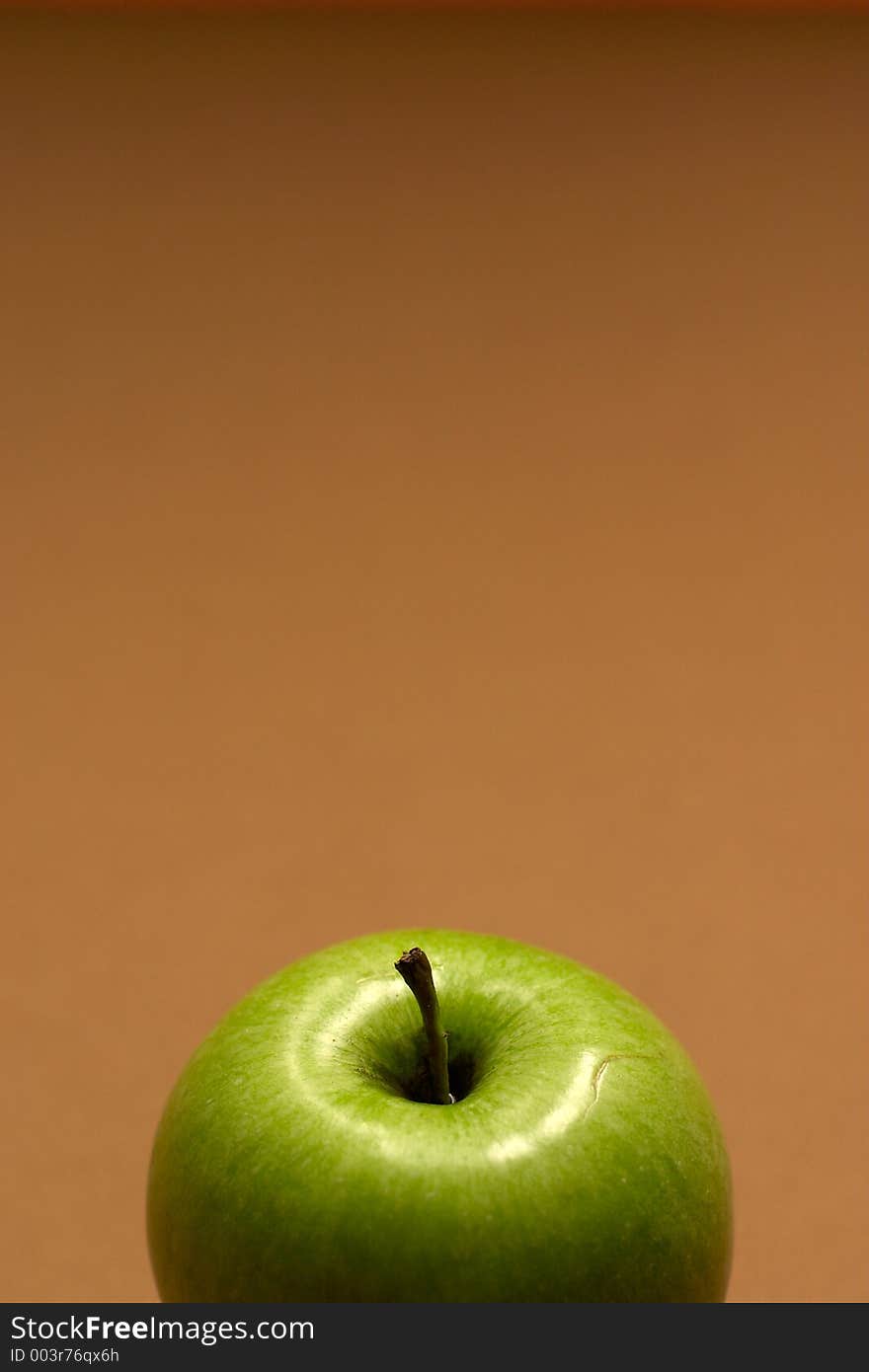 Green Apple - copyspace