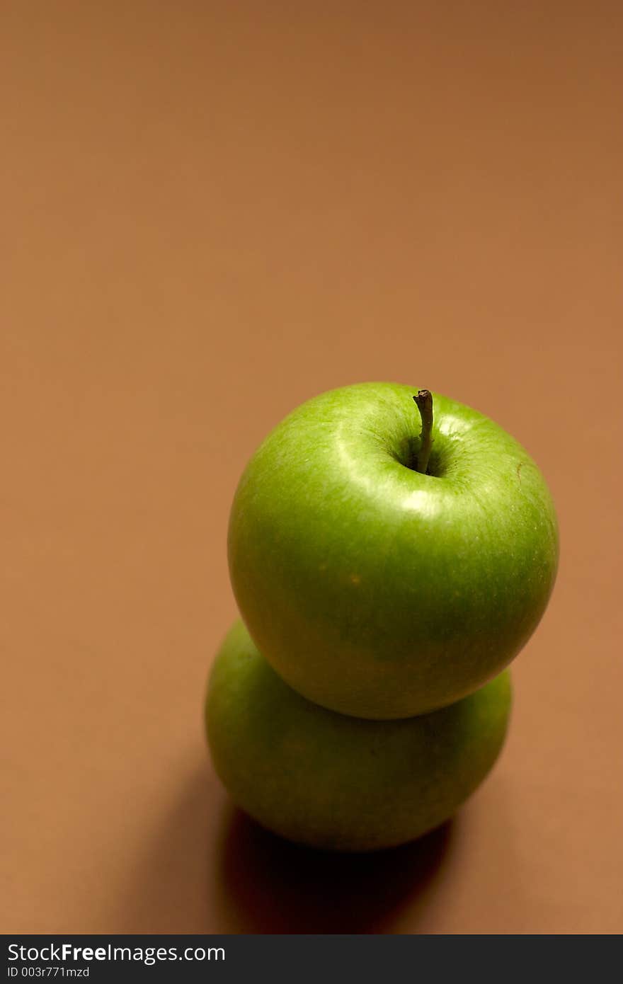 Green Granny Smith Apples. Green Granny Smith Apples