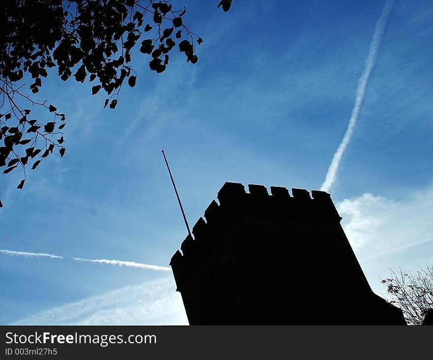 Church against sky