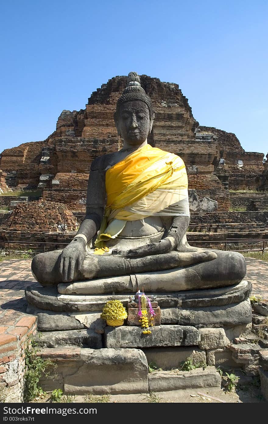 Buddha At Wat Maha That