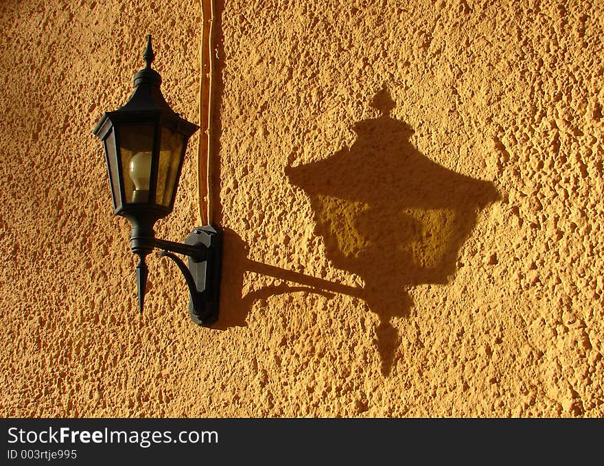 Lantern and its shadow