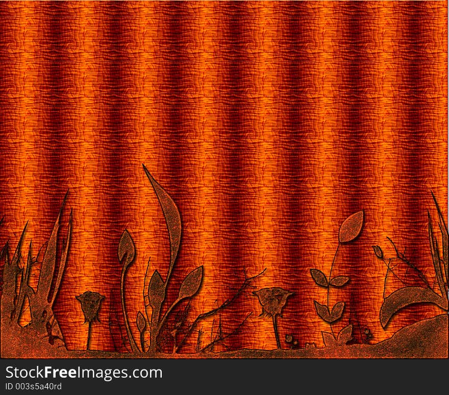 Flower Drape Background. Flower Drape Background