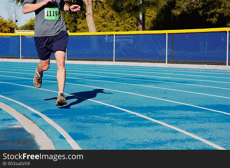 Man running