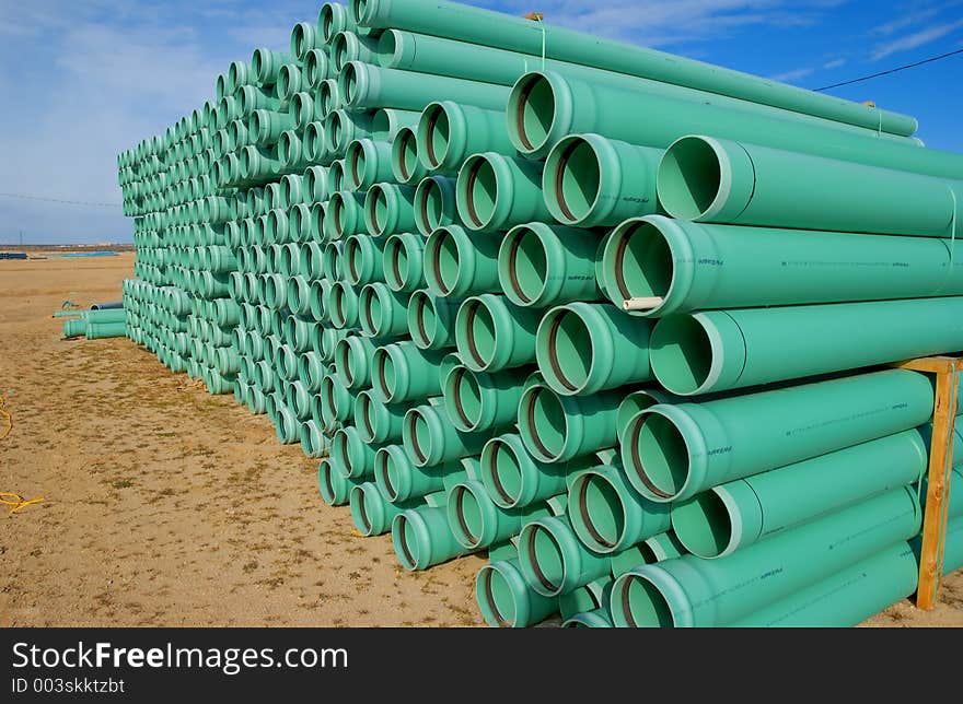 Green pipes