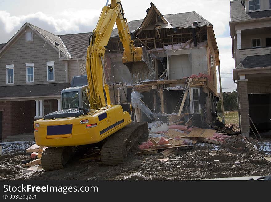 Construction after fire