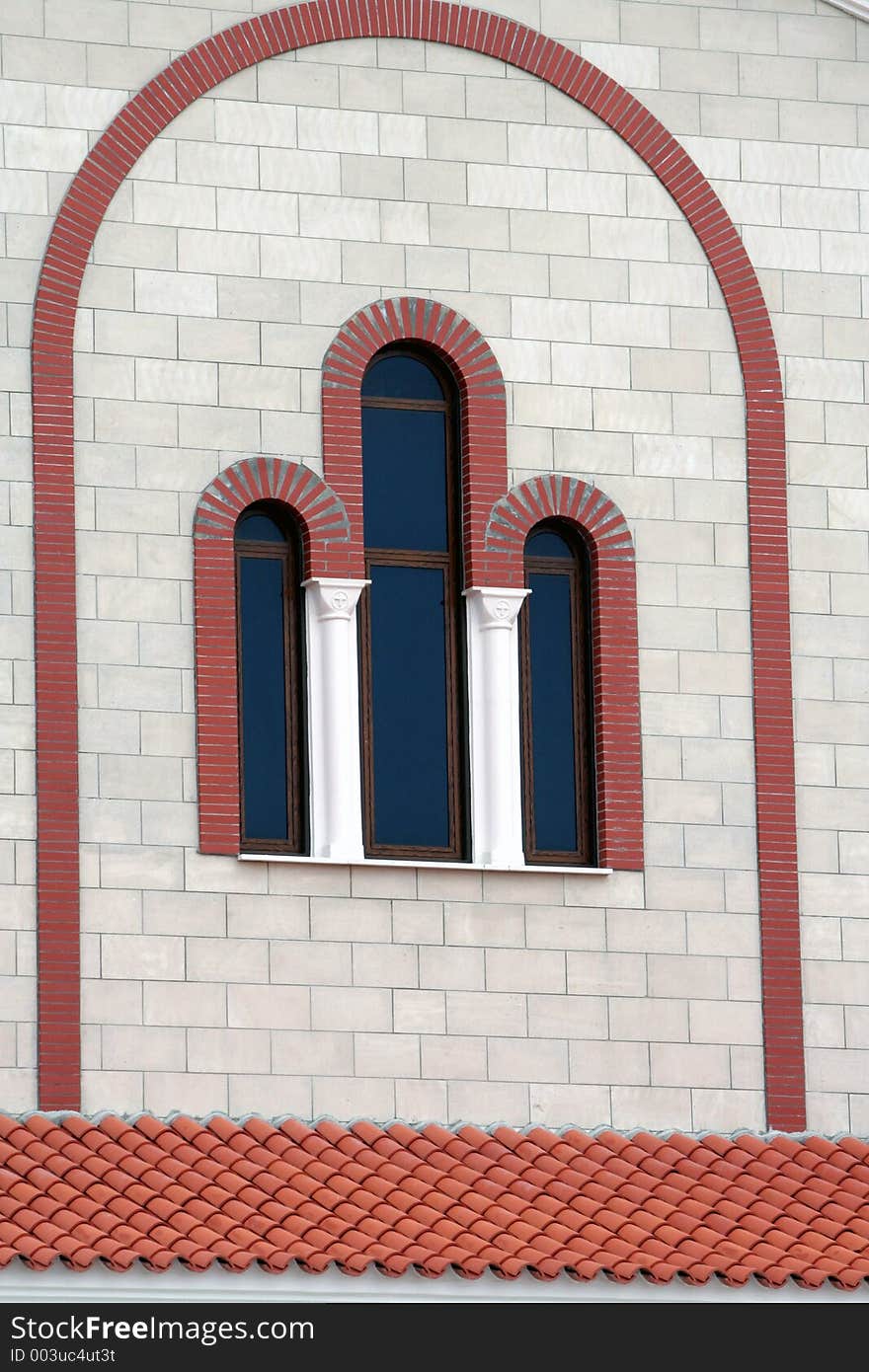 Window of a church