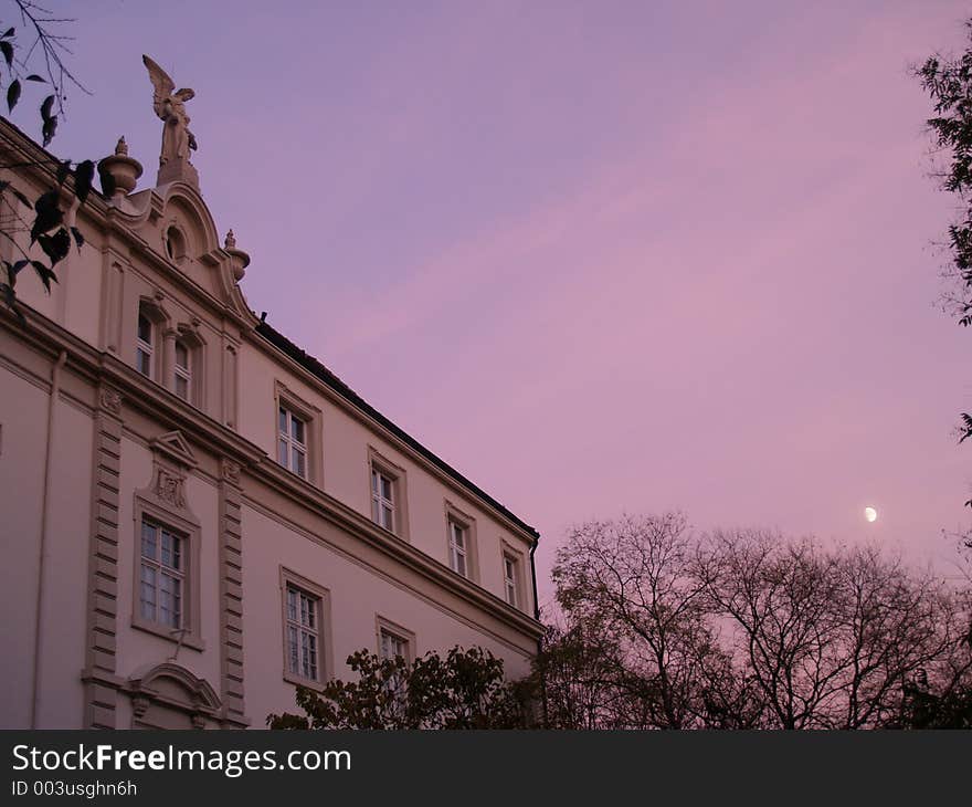 Baden-baden at sunset