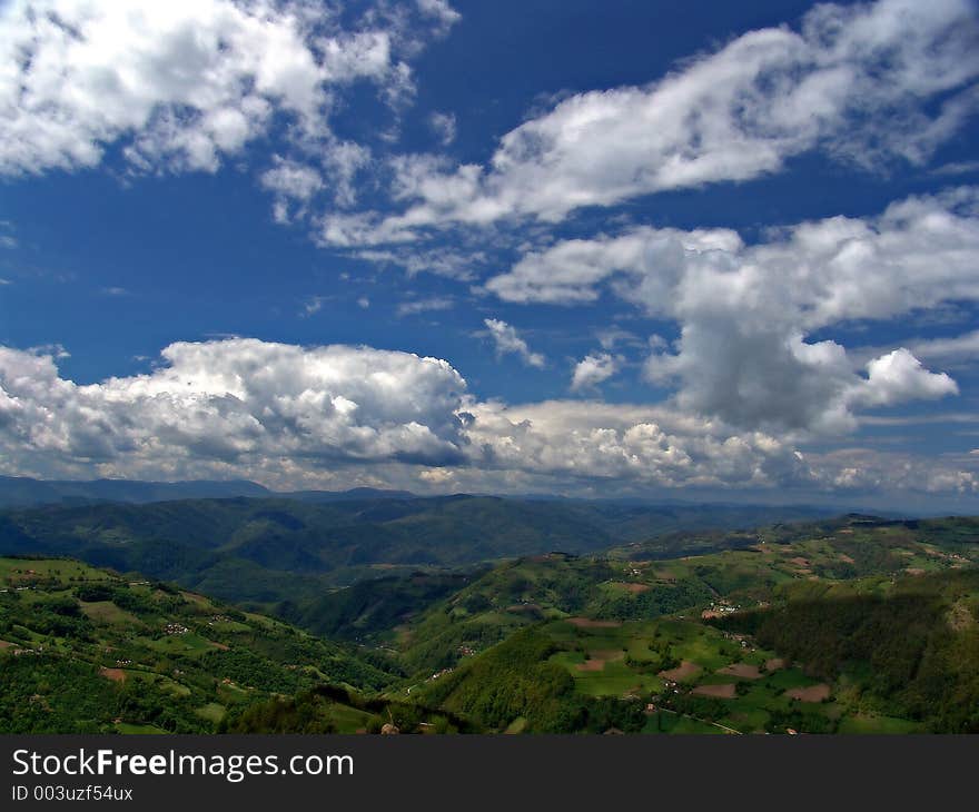 Landscape of Serbia. Landscape of Serbia