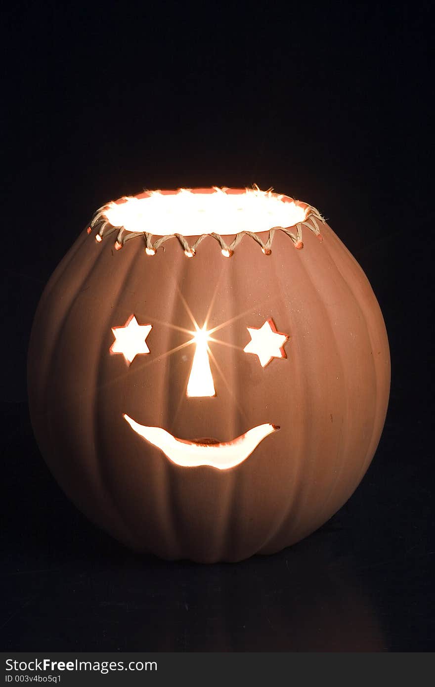 Halloween pumpkin lamp. Halloween pumpkin lamp