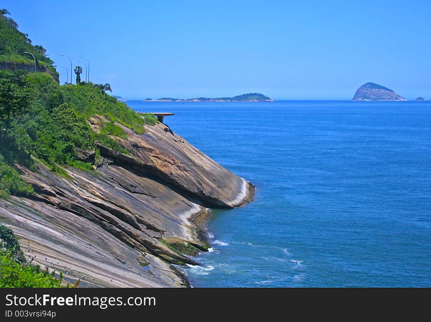 Coast of Rio de Janeiro, Brazil. Coast of Rio de Janeiro, Brazil