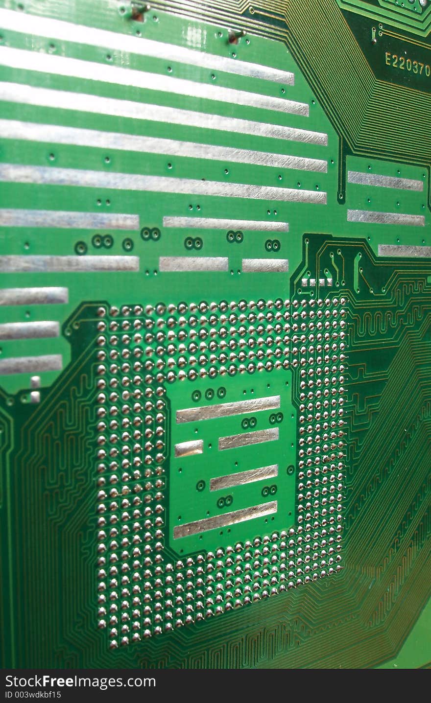 Close up of circuit board. Close up of circuit board