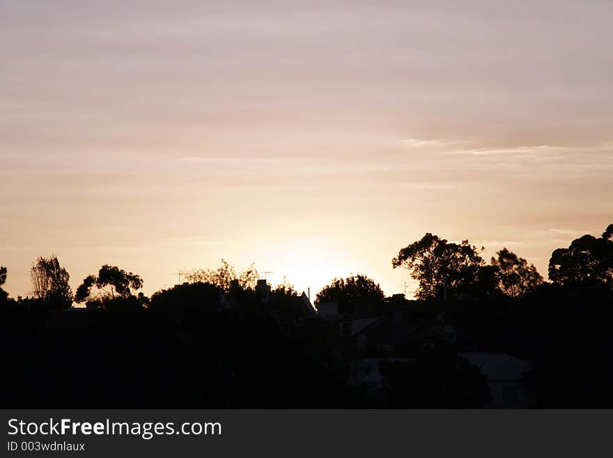 Urban Sunset, Sydney, Australia