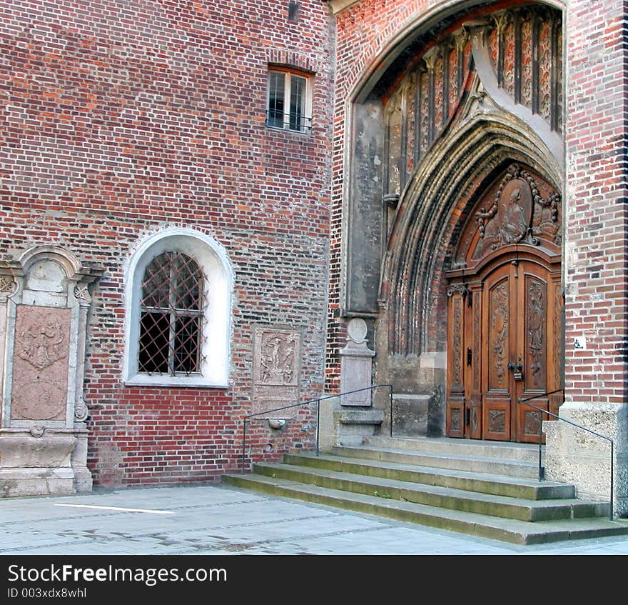 Cathedral walls details