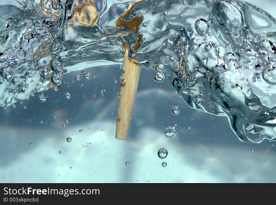 Water blast in nice composition