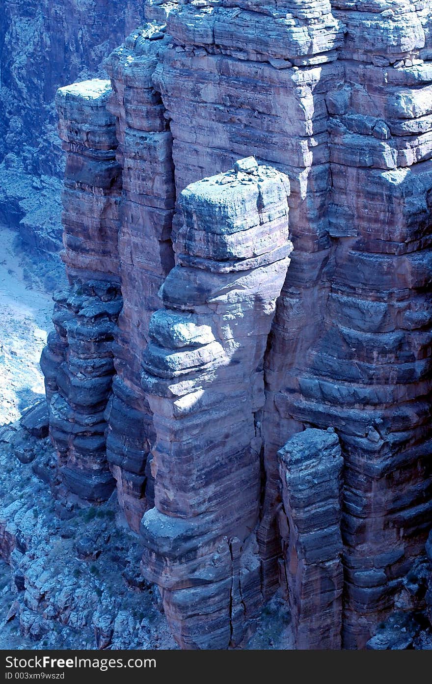 Towers and pinnacles of the Grand Canyon.South rim,Arizona. Towers and pinnacles of the Grand Canyon.South rim,Arizona