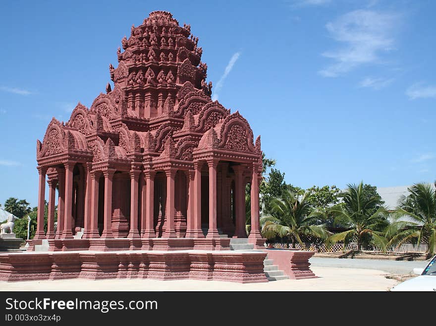 A solitary Wot in Cambodia. A solitary Wot in Cambodia