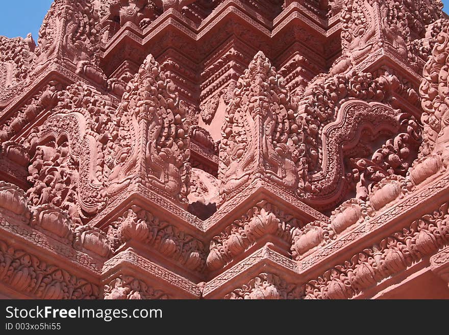 Cobras line a cambodian temple in Phomn Penh. Cobras line a cambodian temple in Phomn Penh.