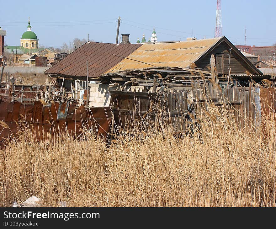 Old building, Astrakhan, Russia