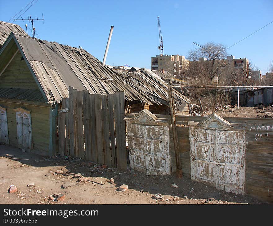 Old building, Astrakhan, Russia