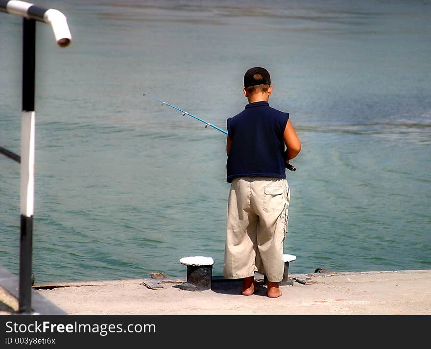 Small fisherman